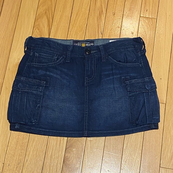 Lucky Brand Dresses & Skirts - Woman's Lucky Brand Jean Skirt Size 00/24